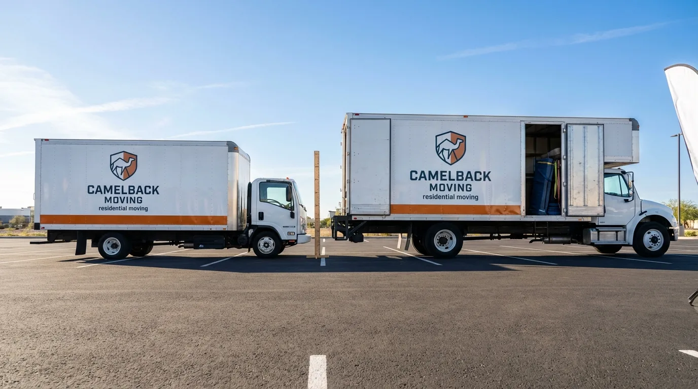 Moving truck size capacity guide in Canonsburg